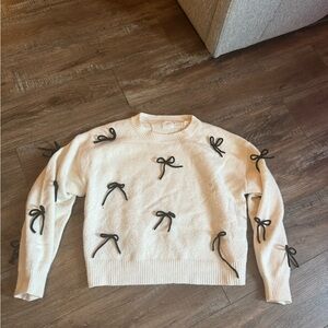 Soft Bow Sweater